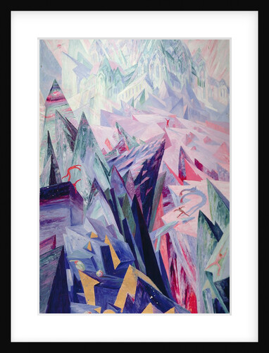 Way of the Genius, 1918 by Wenzel Hablik