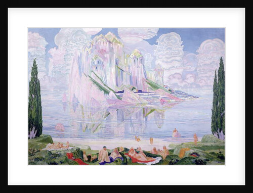 Wonder of the Sea, 1917 by Wenzel Hablik