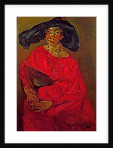 Woman in Red by Chaim Soutine