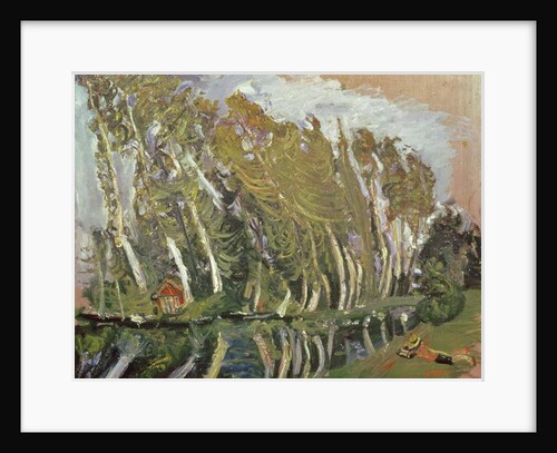 Landscape with Reclining Figure by Chaim Soutine