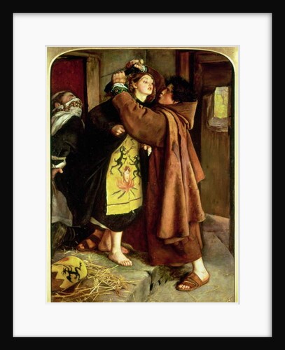 The Escape of a Heretic, 1559, 1857 by John Everett Millais