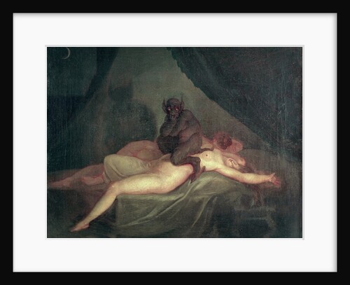 Nightmare, 1800 by Nicolai Abraham Abildgaard