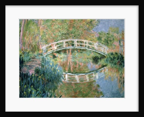 The Japanese Bridge, Giverny, 1892 by Claude Monet