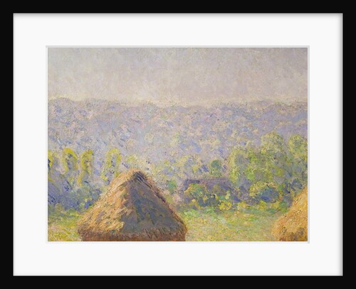 The Haystacks or, The End of the Summer, at Giverny, 1891 by Claude Monet