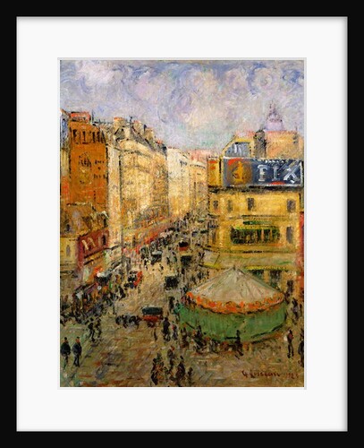Rue de Clignancourt, 1924 by Gustave Loiseau