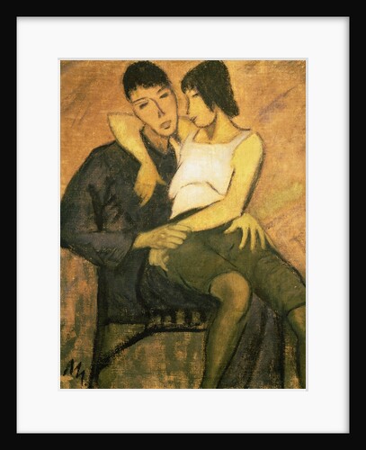 Urbanite Couple, 1920 by Otto Muller or Mueller