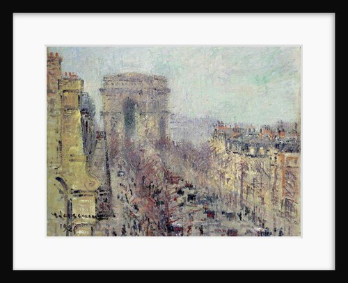 Avenue de Friedland, Paris, 1925 by Gustave Loiseau