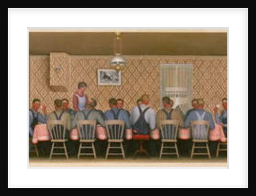 Dinner for the Threshers, 1934 by Grant Wood