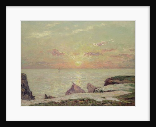 The Cliffs at Belle Ile, 1913 by Maxime Emile Louis Maufra