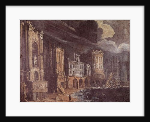 Ruins with the Legend of St. Augustine by Francois de (1593-1644) Nome