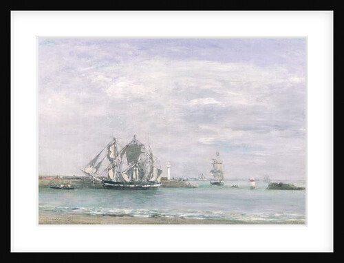 Portrieux by Eugene Louis Boudin