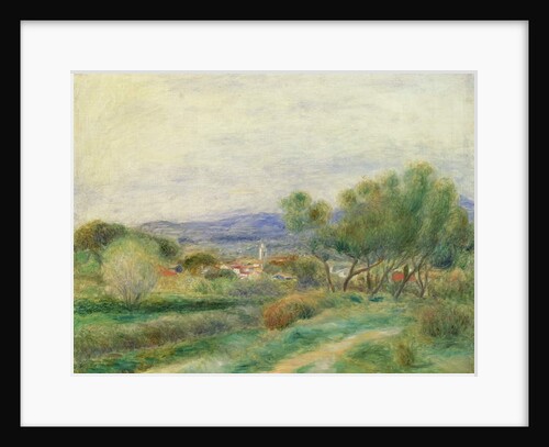 View of La Seyne, Provence, c.1890 by Pierre Auguste Renoir