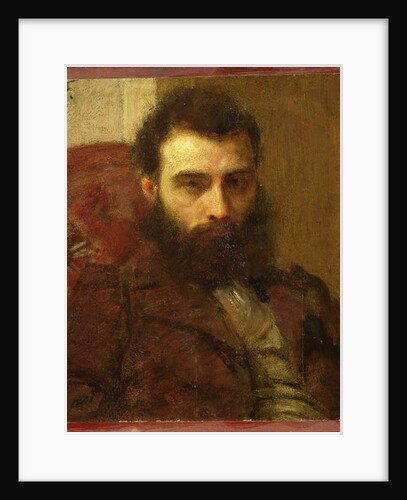 Portrait of a Man by Ignace Henri Jean Fantin-Latour