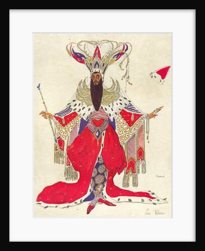 Costume design for Potiphar in 'The Legend of Joseph', 1914 by Leon Bakst