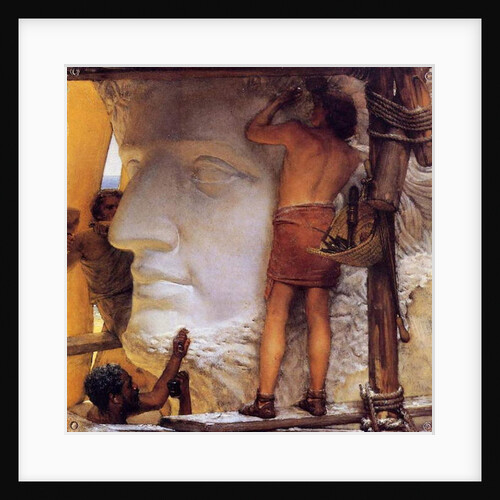 Roman Sculptors, 1877 by Lawrence Alma-Tadema