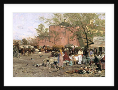 Market Plaza, 1879 by Thomas Allen