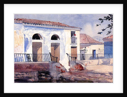 House in Santiago, Cuba, c.1885 by Winslow Homer