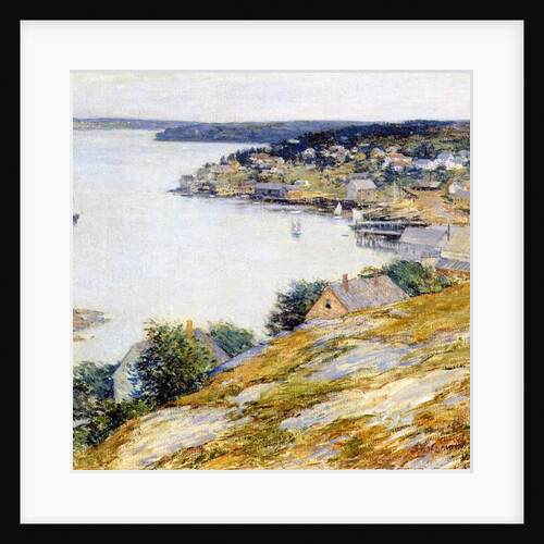 East Boothbay Harbor, 1904 by Willard Leroy Metcalf