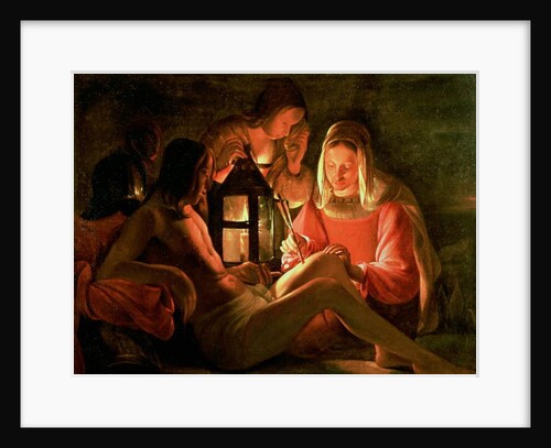 St. Sebastian tended by the Holy Woman by Georges de la Tour