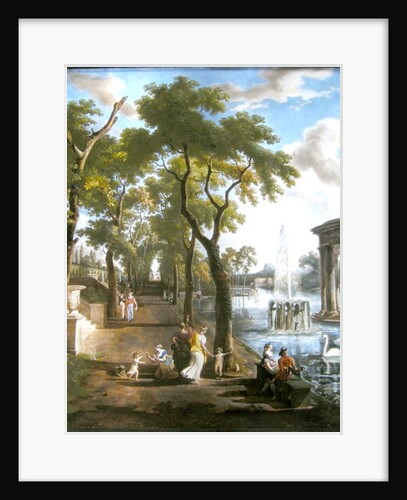 Imaginary Landscape, Dihl Factory, 1806 by Jean Louis De Marne