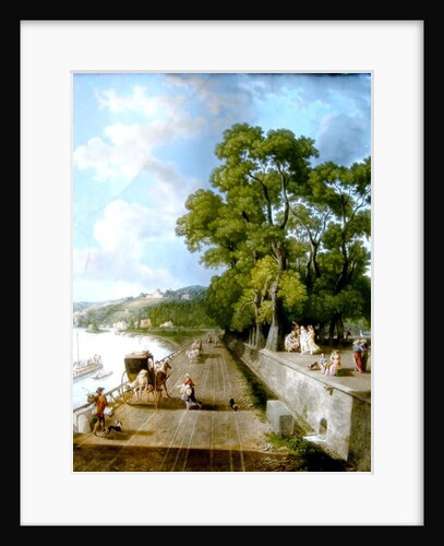 The Park at Saint-Cloud by the Seine, Dihl Factory, 1809 by Jean Louis De Marne