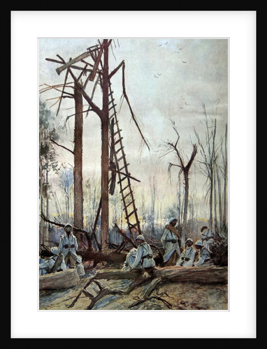 The Battle of the Somme, 1916 by Francois Flameng