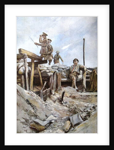 British Officers, 1914 by Francois Flameng