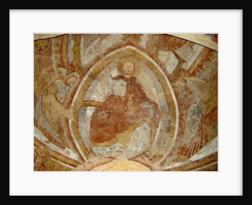 Christ in majesty by French School