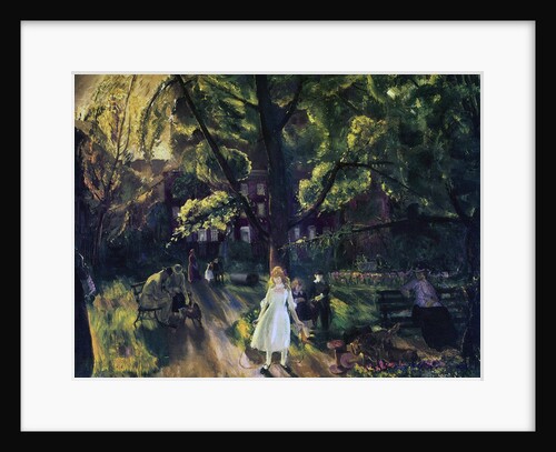 Gramercy Park by George Wesley Bellows