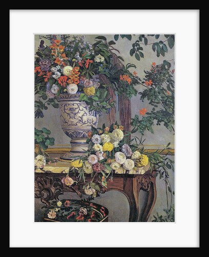 Flowers, 1868 by Jean Frederic Bazille