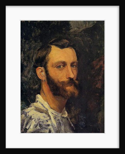 Self Portrait by Jean Frederic Bazille