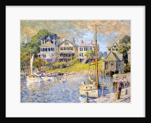 Edgartown, Martha's Vineyard, 1915 by Colin Campbell Cooper