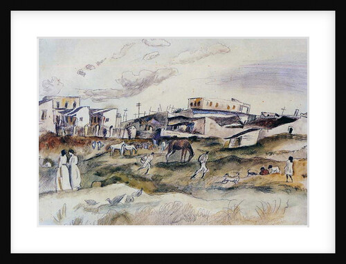 A Street in Havana, Cuba, 1917 by Jules Pascin