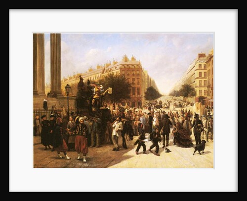 Place de la Madeleine, Paris, 1857 by David Jacobsen
