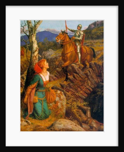 The Overthrowing of the Rusty Knight, c.1894-1908 by Arthur Hughes