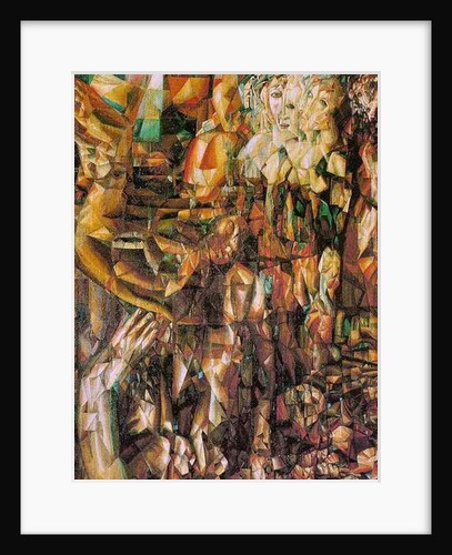 A Couple, 1912 by Pavel Nikolaevich Filonov