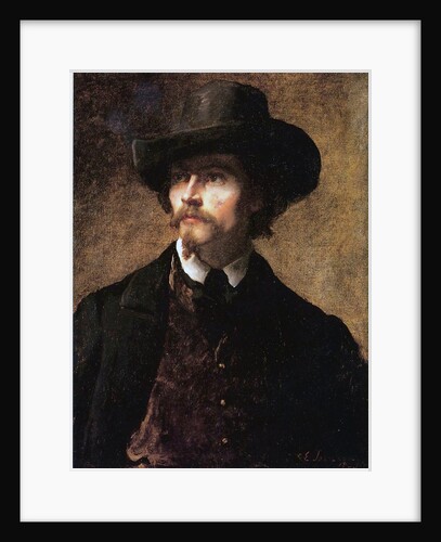 Self portrait, 1853 by Eastman Johnson