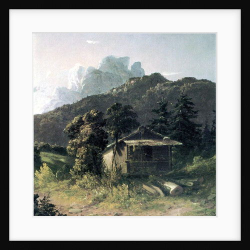 A House in the Adirondacks, 1851 by David Johnson