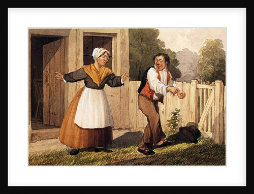 The Drunken Husband, c.1818 by David Claypoole Johnston