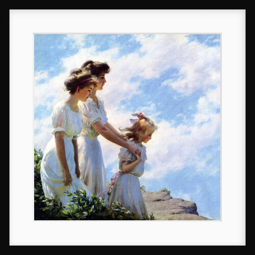 On the Cliff, 1910 by Charles Courtney Curran