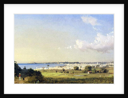 Havana Bay, Cuba. c.1854-61 by Charles de Wolfe Brownell