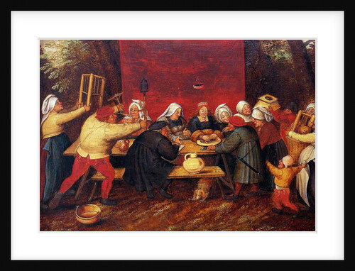 The Wedding Presents, c.1619 by Pieter the Younger Brueghel