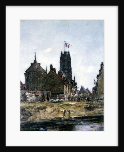 Dunkirk, Festival Day, 1889 by Eugene Louis Boudin