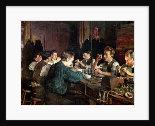 The Glass Blowers, 1883 by Charles Frederic Ulrich