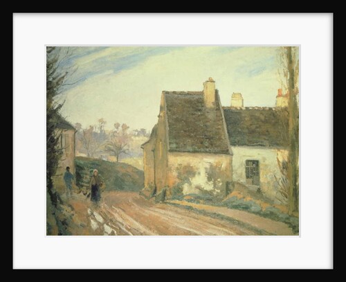 The Tumbledown Cottage near Osny, 1872 by Camille Pissarro