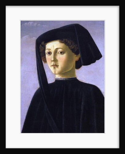 Portrait of a young man by Francesco Botticini