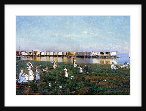 The Bay of Livorno, Italy by Serafin Avendano