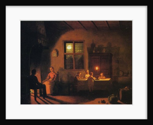Evening at Home, 1867 by Johann Mongels Culverhouse