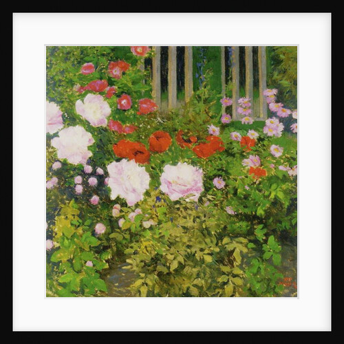 A rose hedge by Koloman Moser