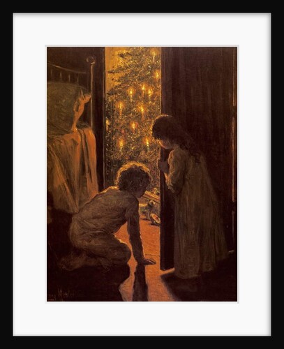 The Christmas Tree, c.1916 by Henry Mosler